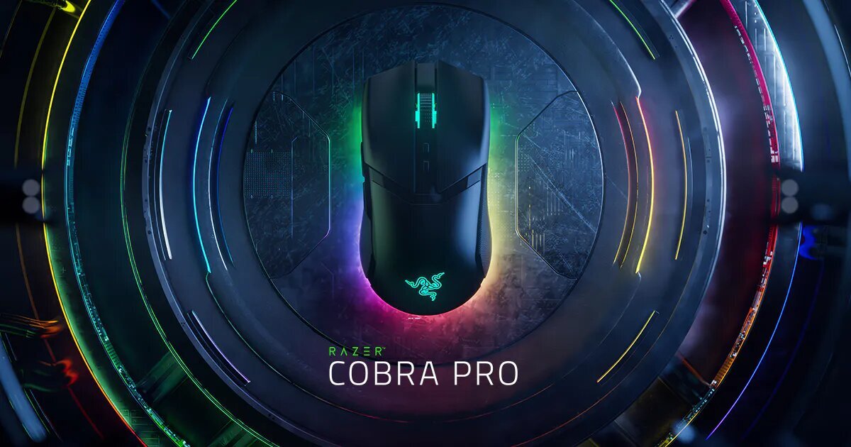 Razer Cobra Pro Black hind ja info | Hiired | kaup24.ee
