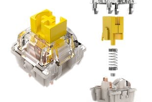 Razer Yellow Switches X 36 hind ja info | Klaviatuurid | kaup24.ee