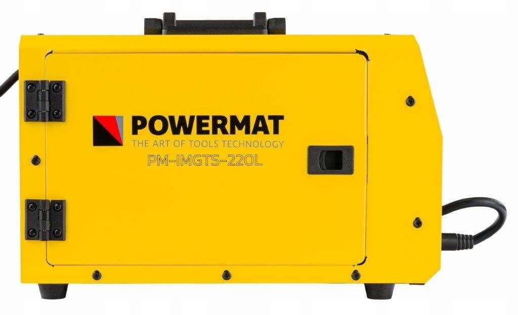 Keevitusinverter migomat Powermat 220A MIG/MAG/MMA/TIG Synergy Flux hind ja info | Keevitusseadmed | kaup24.ee