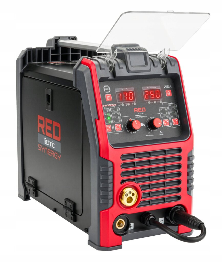 Poolautomaatne keevitusmasin MIG MAG MMA Tig Lift 250A Synergy Red Technic цена и информация | Keevitusseadmed | kaup24.ee