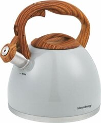 Klausberg чайник со свистком, 3 л цена и информация | Чайники, кофейники | kaup24.ee