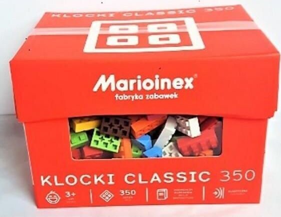 Klotsid Marioinex Classic, 350 tk hind ja info | Klotsid ja konstruktorid | kaup24.ee