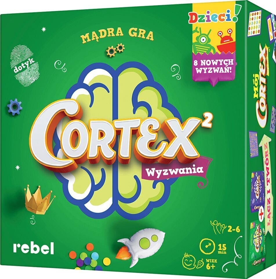 Lauamäng Rebel Cortex lastele 2, PL hind ja info | Lauamängud ja mõistatused | kaup24.ee