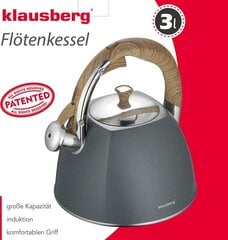 Klausberg veekeetja, 3L цена и информация | Чайники, кофейники | kaup24.ee