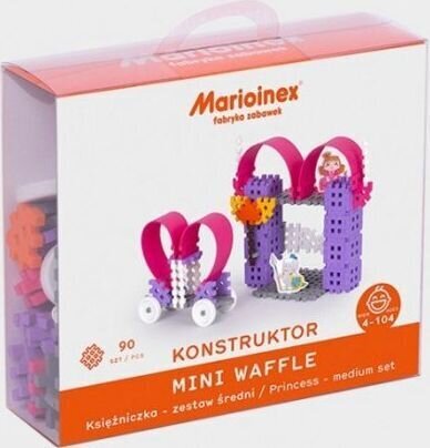 Konstruktor Marioinex Mini Waffle Printsessi keskmine komplekt, 90 tk hind ja info | Klotsid ja konstruktorid | kaup24.ee