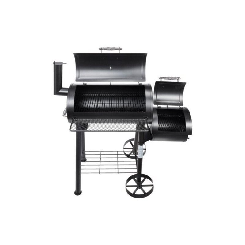 Grillchef Smoker, 127x122x63 cm, must hind ja info | Grillid | kaup24.ee