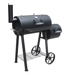 Гриль для копчения Grillchef Smoker, 127x122x63 см, черный цена и информация | Грили | kaup24.ee