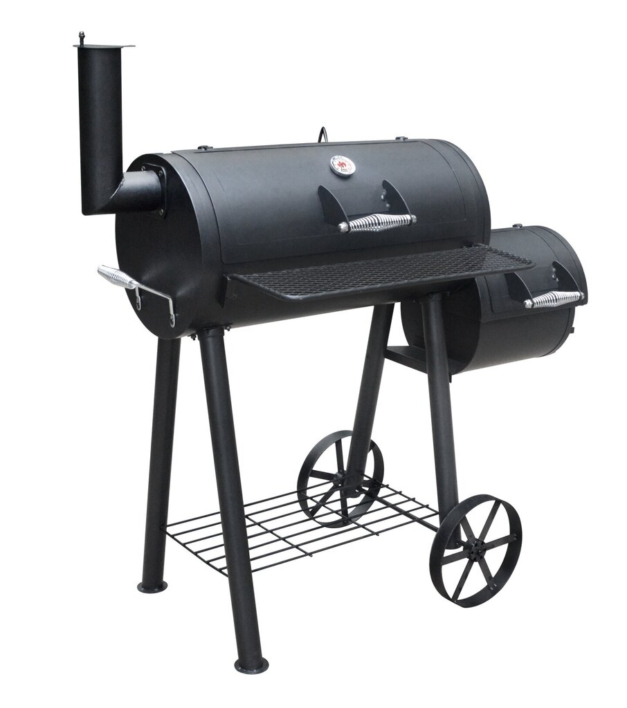 Grillchef Smoker, 127x122x63 cm, must hind ja info | Grillid | kaup24.ee