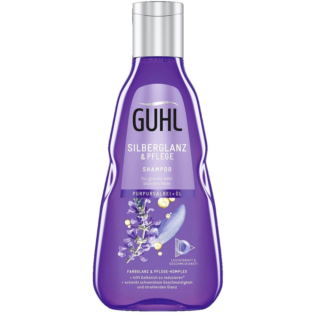 Šampoon Guhl Silver Gloss & Care Shampoo, 250ml цена и информация | Šampoonid | kaup24.ee