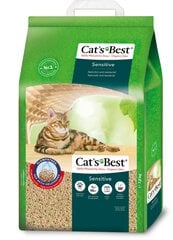 Kassiliiv Cat's Best Sensitive 20l цена и информация | Наполнители для кошачьих туалетов | kaup24.ee