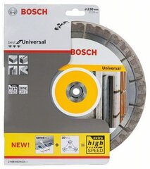 Lõikeketas Bosch, 230 x 22 mm hind ja info | Elektrilised saed, mootorsaed ja tarvikud | kaup24.ee