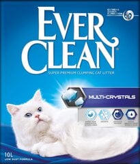 Наполнитель для кошачьего туалета Ever Clean Multi-Crystals, 10 л цена и информация | Наполнители для кошачьих туалетов | kaup24.ee