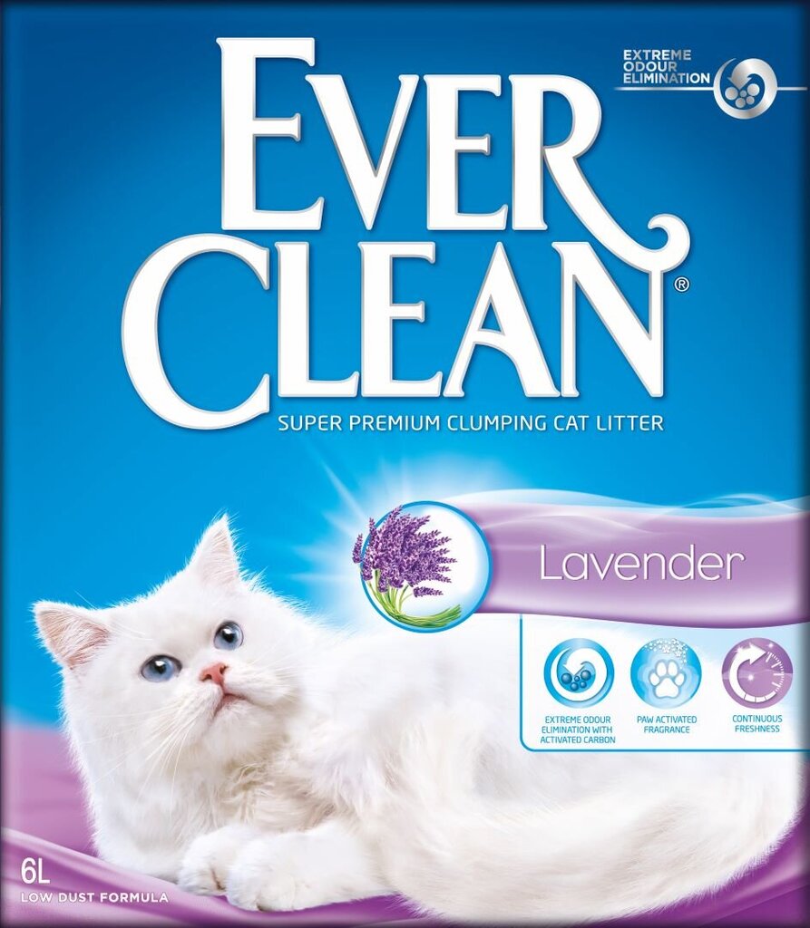 Kassiliiv Ever Clean Lavendel, 6 L цена и информация | Kassiliiv | kaup24.ee