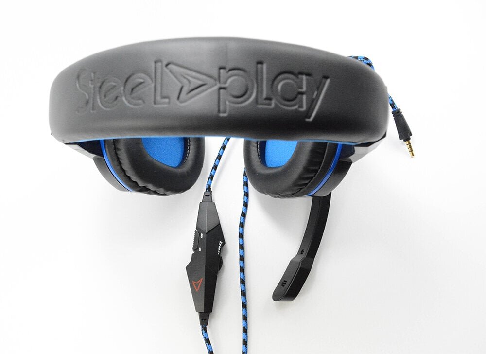 Steelplay Wired Stereo Headset Hp41 (Ps4/Xbox One/PC), Black & Blue hind ja info | Kõrvaklapid | kaup24.ee