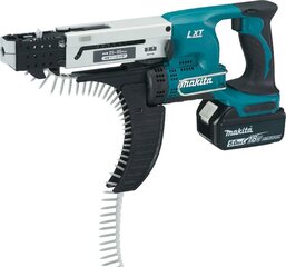 Аккумуляторная отвертка Makita DFR550RTJ, с ЗУ и 2 аккумуляторами цена и информация | Механические инструменты | kaup24.ee