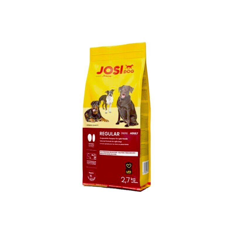 Josera Josidog Regular täiskasvanud koertele koos kodulindudega, 2,7 kg цена и информация | Kuivtoit koertele | kaup24.ee