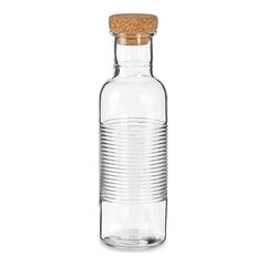 бутылка Hoop Прозрачный Kорка Cтекло (1070 ml) цена и информация | Столовые и кухонные приборы | kaup24.ee