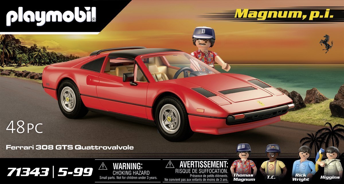 71343 Playmobil® Magnum, Ferrari auto цена и информация | Klotsid ja konstruktorid | kaup24.ee