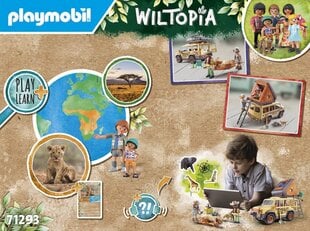 71293 PLAYMOBIL® Wiltopia, внедорожник со львами цена и информация | Конструкторы и кубики | kaup24.ee