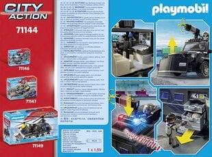 71144 PLAYMOBIL® City Action, внедорожник спецподразделения цена и информация | Конструкторы и кубики | kaup24.ee