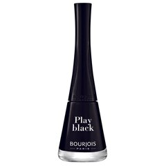 BOURJOIS Paris 1 Second лак для ногтей 9 мл, 06 Play Black цена и информация | Лаки для ногтей, укрепители для ногтей | kaup24.ee