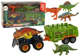 Dinosaurus maastur koos tarvikutega, sinakaspruun hind ja info | Poiste mänguasjad | kaup24.ee
