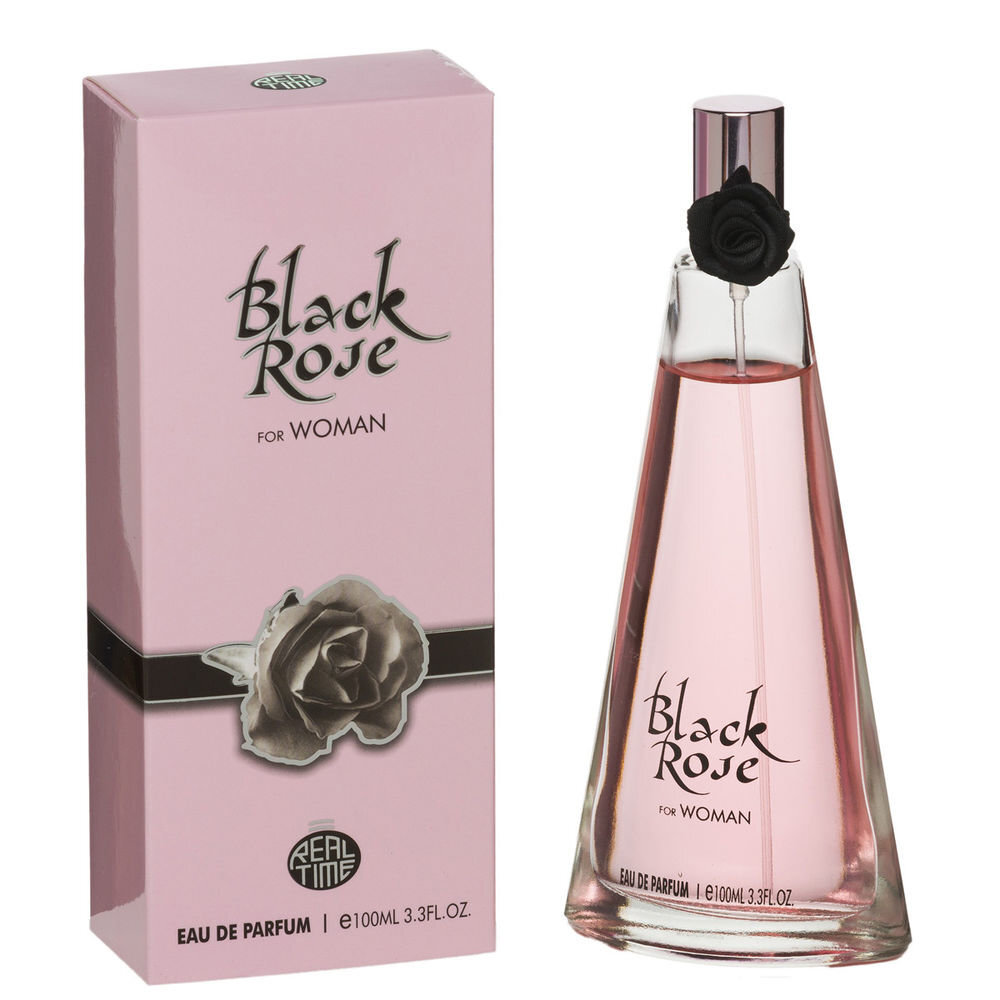 Parfüümvesi Real Time Black Rose EDP naistele 100 ml цена и информация | Naiste parfüümid | kaup24.ee