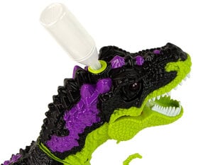Динозавр на дистанционном управлении со световыми и звуковыми эффектами, светло-зеленый цена и информация | Развивающий мелкую моторику - кинетический песок KeyCraft NV215 (80 г) детям от 3+ лет, бежевый | kaup24.ee