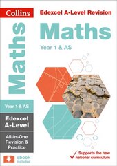 Edexcel Maths A level Year 1 (And AS) All-in-One Complete Revision and Practice: Ideal for Home Learning, 2023 and 2024 Exams edition hind ja info | Majandusalased raamatud | kaup24.ee