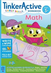 TinkerActive Early Skills Math Workbook Ages 3plus hind ja info | Väikelaste raamatud | kaup24.ee