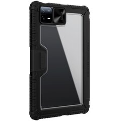 Nillkin Bumper PRO Protective Stand Case Multi-angle for Samsung Galaxy Tab S9 FE+ Black цена и информация | Чехлы для планшетов и электронных книг | kaup24.ee