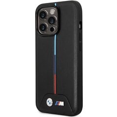 Etui BMW BMHMP13L22PVTK iPhone 13 Pro | 13 6.1" czarny|black Quilted Tricolor MagSafe цена и информация | Чехлы для телефонов | kaup24.ee