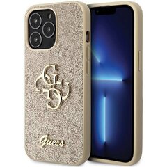 Guess GUHCN61HG4SGD iPhone 11 | Xr 6.1" złoty|gold hardcase Glitter Script Big 4G цена и информация | Чехлы для телефонов | kaup24.ee