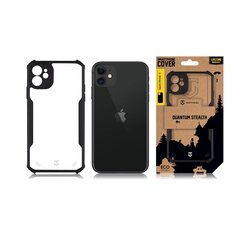 Tactical Quantum Stealth Cover for Apple iPhone 11 Clear|Black цена и информация | Чехлы для телефонов | kaup24.ee