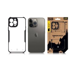 Tactical Quantum Stealth Cover for Apple iPhone 13 Pro Max Clear|Black цена и информация | Чехлы для телефонов | kaup24.ee