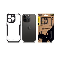 Tactical Quantum Stealth Cover for Apple iPhone 14 Pro Clear|Black цена и информация | Чехлы для телефонов | kaup24.ee