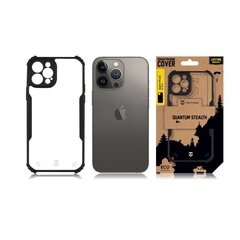 Tactical Quantum Stealth Cover for Apple iPhone 12 Pro Clear|Black цена и информация | Чехлы для телефонов | kaup24.ee