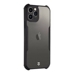 Tactical Quantum Stealth Cover for Apple iPhone 12 Pro Clear|Black цена и информация | Чехлы для телефонов | kaup24.ee