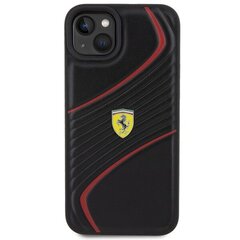 Ferrari FEHCP15MPTWK iPhone 15 Plus 6.7" czarny|black hardcase Twist Metal Logo цена и информация | Чехлы для телефонов | kaup24.ee