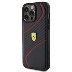 Ferrari FEHCP15XPTWK iPhone 15 Pro Max 6.7" czarny|black hardcase Twist Metal Logo цена и информация | Чехлы для телефонов | kaup24.ee