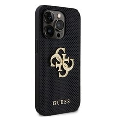 Guess PU Perforated 4G Glitter Metal Logo Case hind ja info | Telefoni kaaned, ümbrised | kaup24.ee