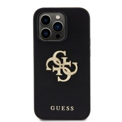 Guess PU Perforated 4G Glitter Metal Logo Case цена и информация | Чехлы для телефонов | kaup24.ee