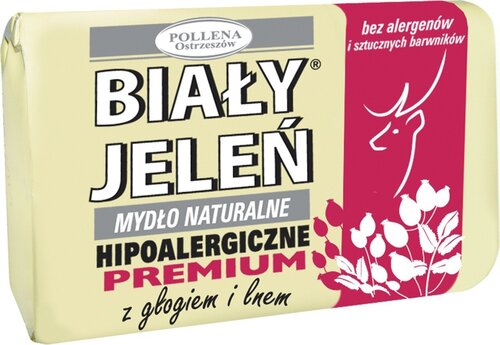 Looduslik seep Bialy Jelen Premium Glog & Len 100 g hind ja info | Seebid | kaup24.ee