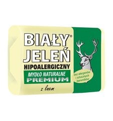 Looduslik seep Bialy Jelen Premium Len 100 g цена и информация | Мыло | kaup24.ee