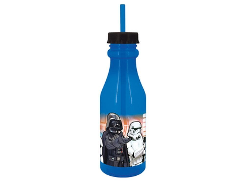 DISNEY pudel õlgedega Star Wars, 500 ml цена и информация | Klaasid, tassid ja kannud | kaup24.ee