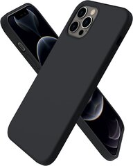 Telefoniümbris Liquid Silicone 1.5mm Apple iPhone 14 Pro Max must цена и информация | Чехлы для телефонов | kaup24.ee