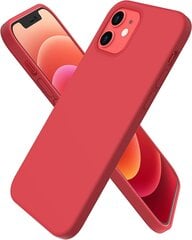 Чехол Liquid Silicone 1.5mm Xiaomi Redmi 9A/9AT красный цена и информация | Чехлы для телефонов | kaup24.ee