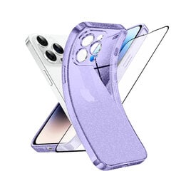 Soundberry Sparkle Set 5D Samsung Galaxy A54/A54 5G purple цена и информация | Чехлы для телефонов | kaup24.ee