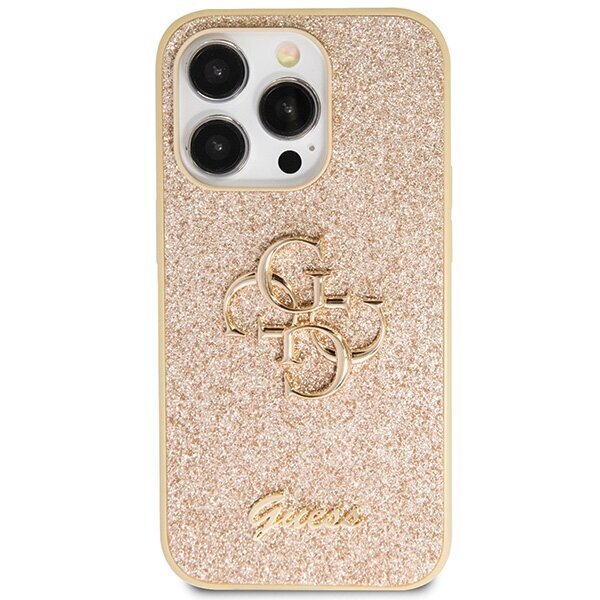 Guess Glitter Script Big 4G Case GUHCP14LHG4SGD цена и информация | Telefoni kaaned, ümbrised | kaup24.ee