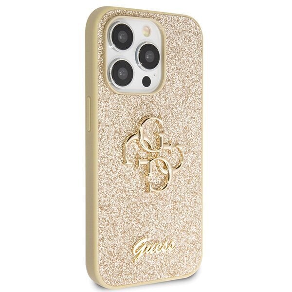 Guess Glitter Script Big 4G Case GUHCP14LHG4SGD цена и информация | Telefoni kaaned, ümbrised | kaup24.ee